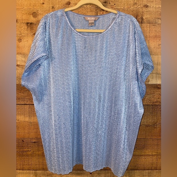 TanJay Textured Sleeveless Blouses - Picture 7 of 11